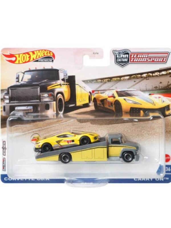 EXCLUSIVE Hotwheels Corvette C8.R & Carry on – Toy Collectors India