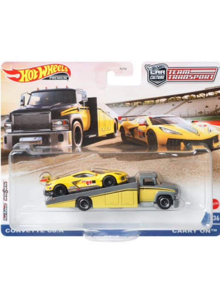 Exclusive Hotwheels Corvette C8.r & Carry On – Toy Collectors India