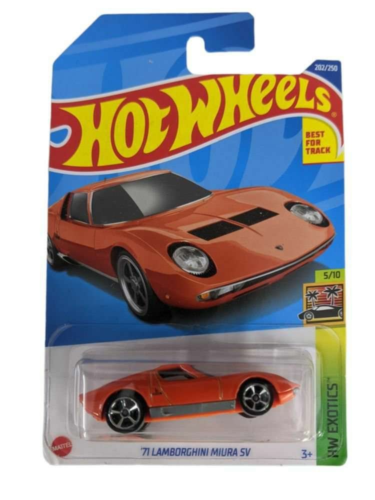 Carrinho Hot Wheels - '71 Lamborghini Miura SV - Mattel - Casa Joka