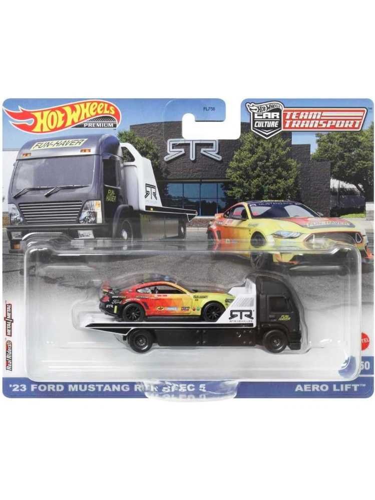 Exclusive Hotwheels Team Transport Ford Mustang Rtr Spec Aero Lift Toy Collectors India